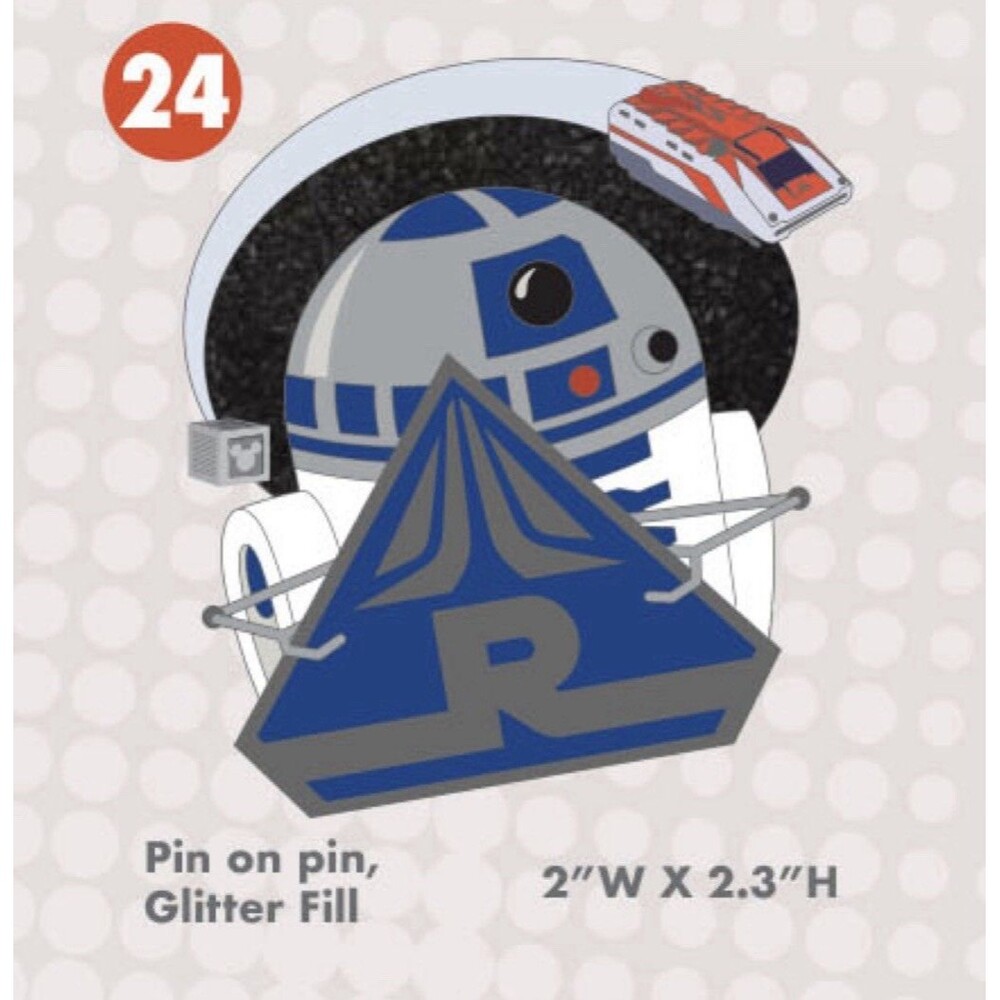 Disney A2Z Pin Event 2026 Alphabet #24 R2-D2 Star Wars LE650 Confirmed